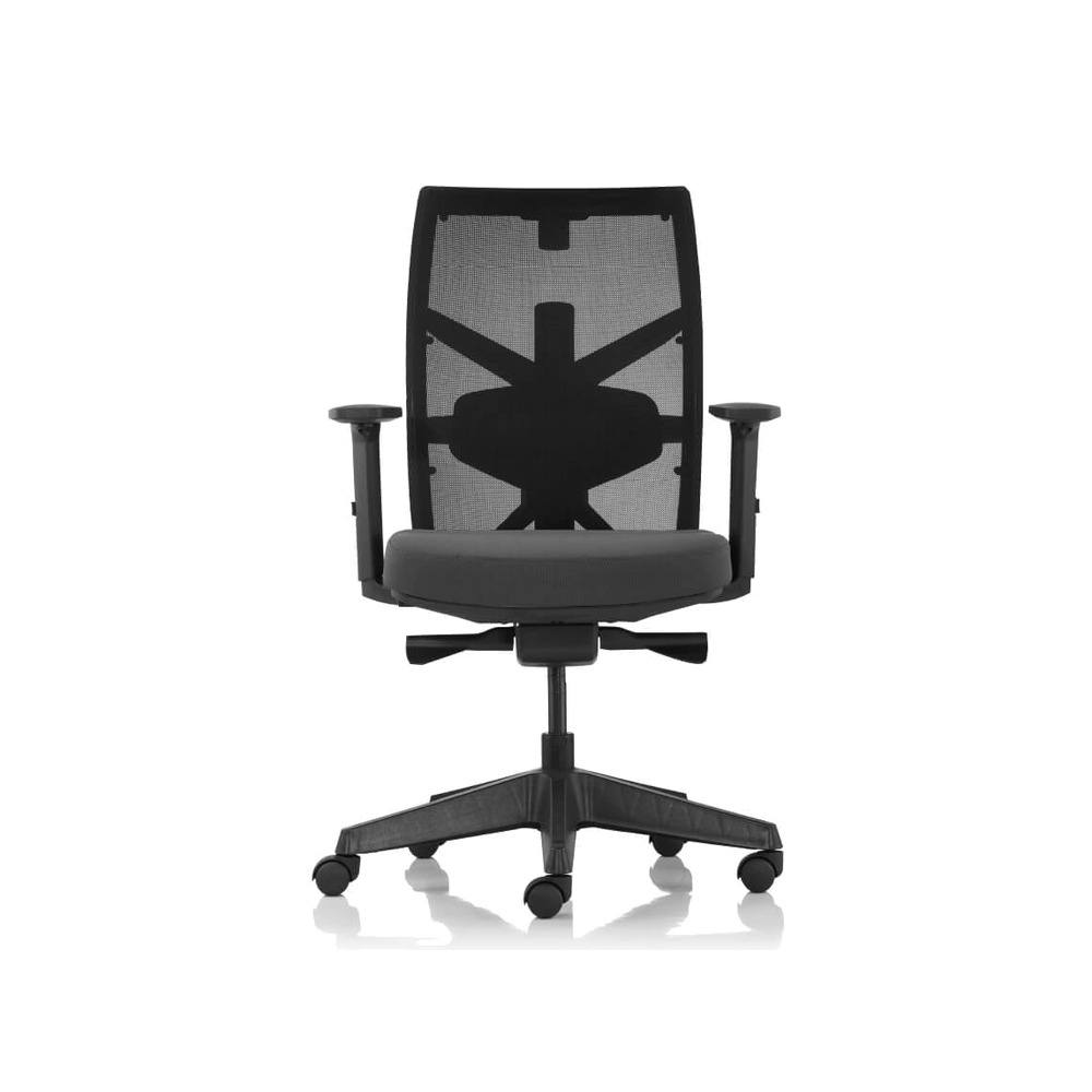 Silla Ex-One B de respaldo medio con base de nailon, vista frontal en tarjeta de listado
