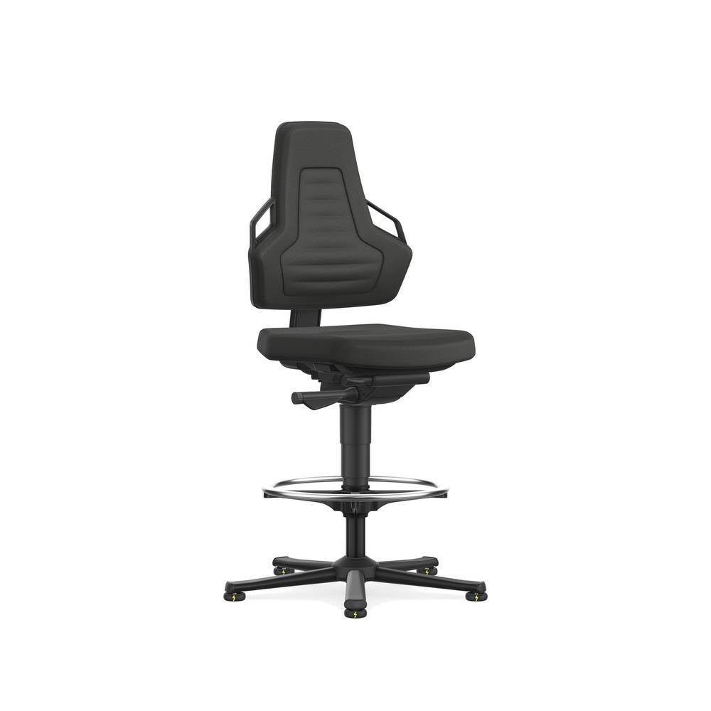 Silla antiestática Nexxit 9031-E, vista en tres cuartos en tarjeta de listado