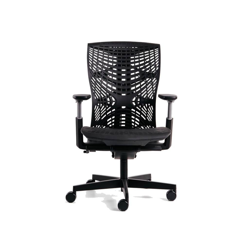 Silla de oficina Reya con respaldo de malla